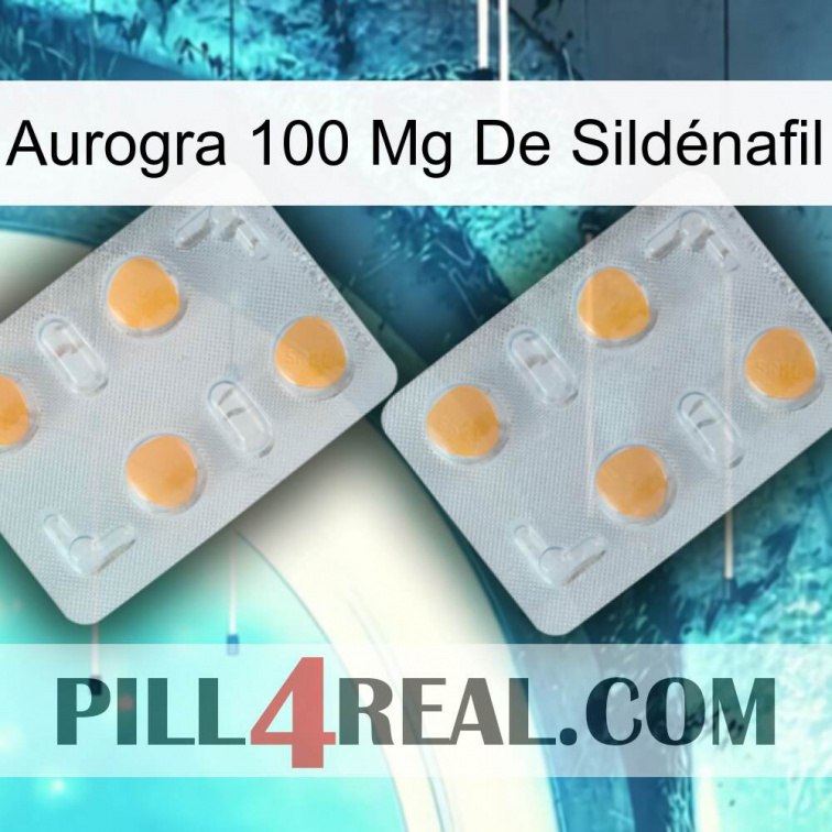 Aurogra 100 Mg De Sildénafil 25